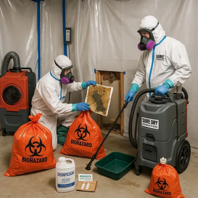 Contaminated Water Handling Protocols process in Warren, IL