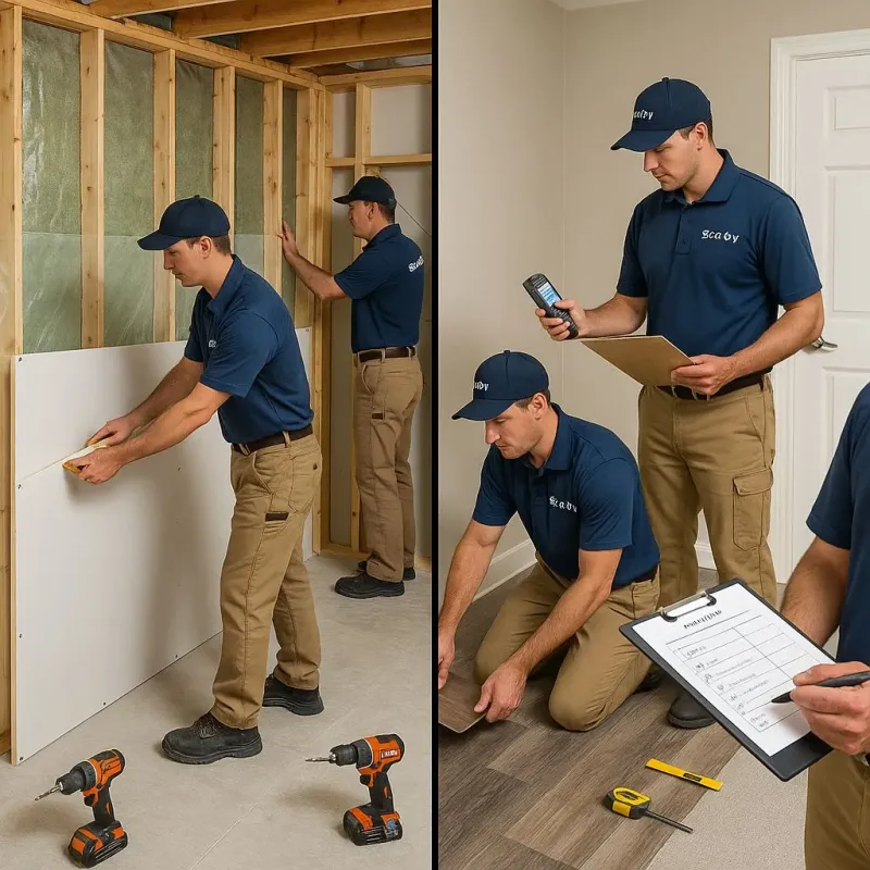 Repairs and Reconstruction process in Warren, IL